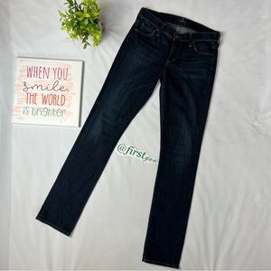 Citizens of Humanity Ava Low Rise Straight Leg Jeans Size 27